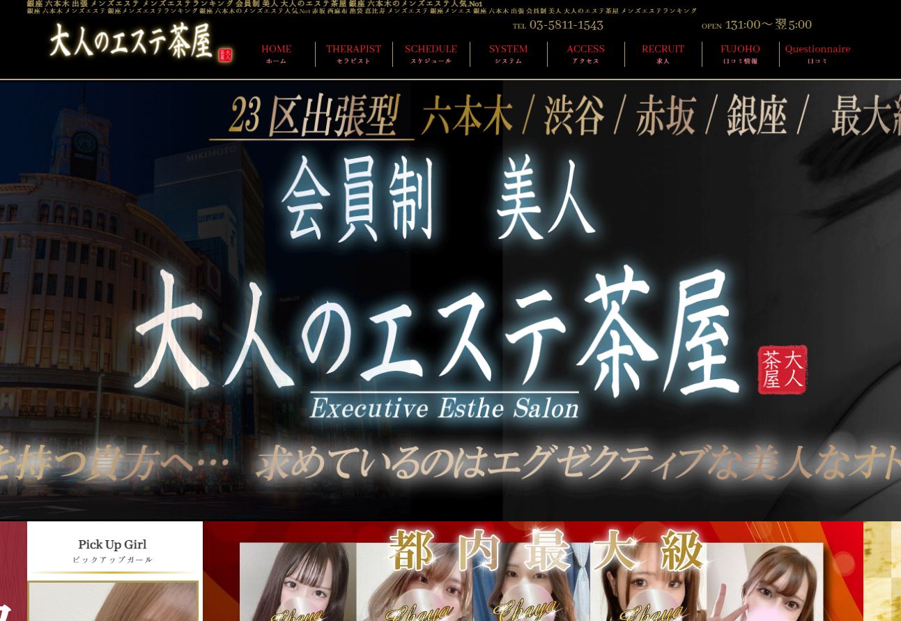 Featured image for 新宿街头成人服务指南